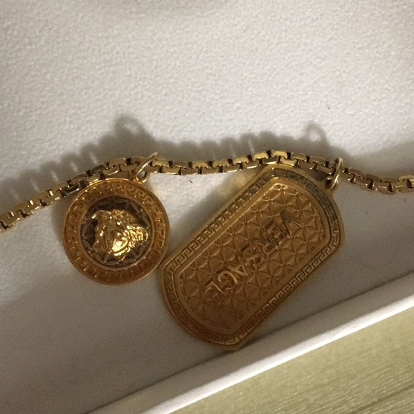Versace Dog tag necklace - Picture 3 of 7